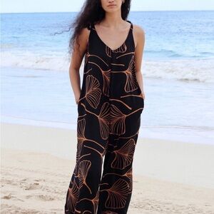 Lotus and Lime Jumpsuit